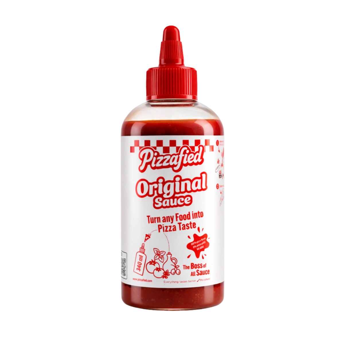 Pizzafied Original - Würzsoße mit Pizzageschmack 340 ml