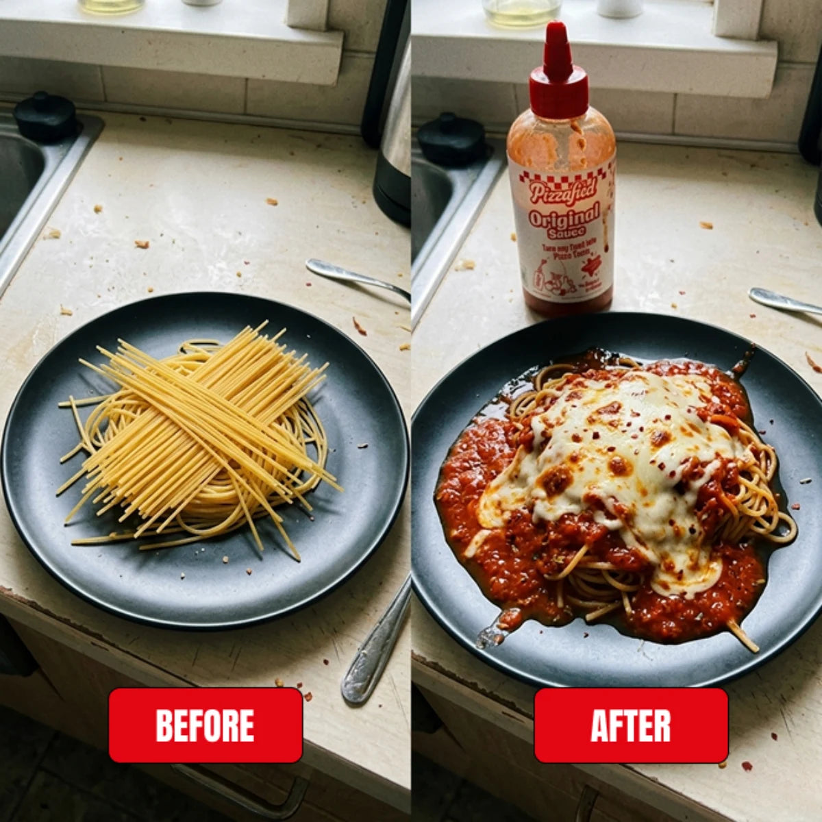 Pizzafied Original - Würzsoße mit Pizzageschmack 340 ml