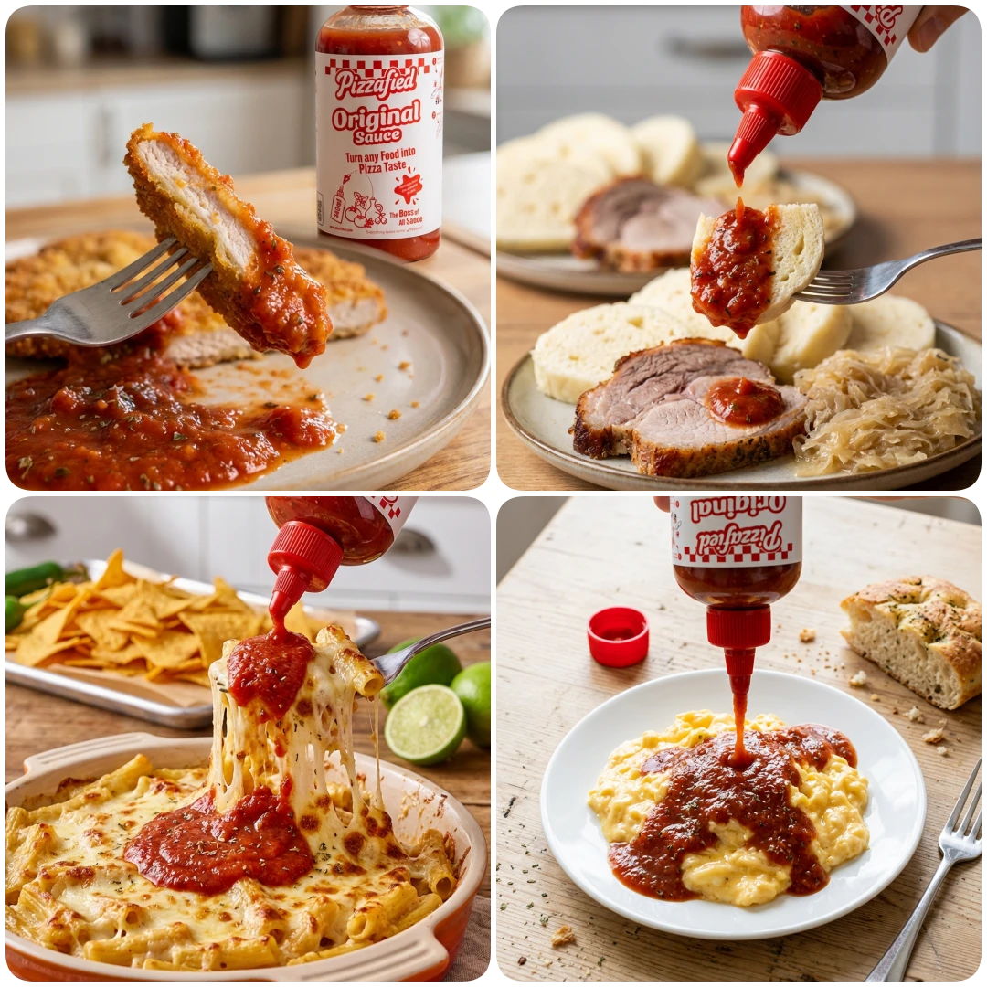 Pizzafied Original - Würzsoße mit Pizzageschmack 340 ml