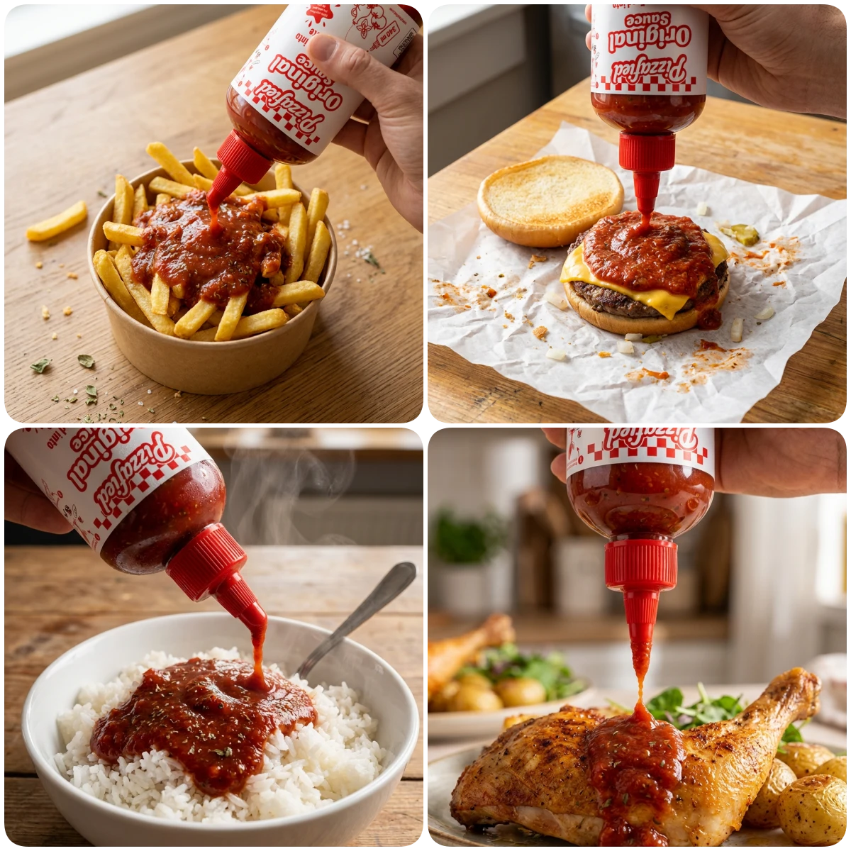 Pizzafied Original - Würzsoße mit Pizzageschmack 340 ml
